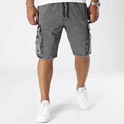 Short Poche Cargo - black