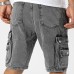 Short Poche Cargo - black