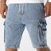 Short Poche Cargo - denim