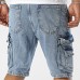 Short Poche Cargo - denim