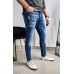 Slim Fit Jeans - blau