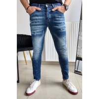 Jeansy Slim Fit - niebieski