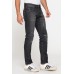 Slim fit jeans mod 717 stretch - black