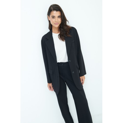 Oversized blazer - black