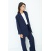 Oversized blazer - navy blue