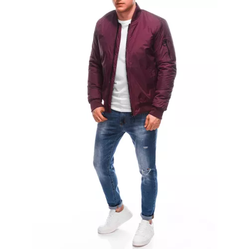 Bomber jacket - burgundy