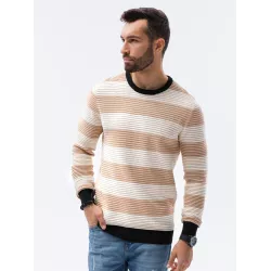 Striped sweater - beige