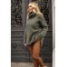 Turtleneck sweater - khaki