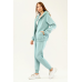 Tracksuit with print on the sleeves - mint