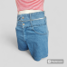 Jeansshorts – hellblau