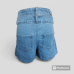 Jeansshorts – hellblau