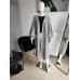 Long, thick cardigan - gray